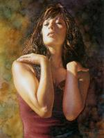 水粉大师Steve Hanks 179-HoldingOnToTheSun